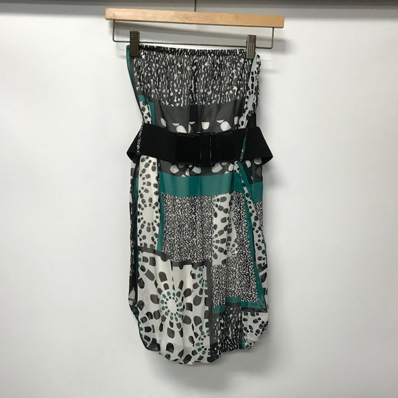 NWT Zulekya para Kress Retro Floral Mini Dress - Picture 1 of 4